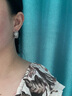 Arsis耳飾女粼境波紋耳環(huán)女耳釘女時(shí)尚飾品925銀針生日送女友 水波紋耳環(huán) 寬版 曬單實(shí)拍圖