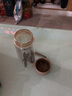 合口美水杯玻璃杯大容量杯子家用便攜男女辦公泡茶杯隨手茶水 高硼硅玻璃杯【透明藍(lán)】 400ml 默認(rèn)199 曬單實拍圖