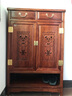 質(zhì)道 紅木家具 非洲花梨（學(xué)名：刺猬紫檀）實(shí)木鞋柜 鞋架 新中式儲物柜玄關(guān)柜門(mén)廳柜 0.7米雙門(mén)鞋柜 曬單實(shí)拍圖