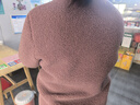 KLEDBOY好而優(yōu)服飾店冬季顆粒絨外套女保暖時(shí)尚加厚百搭風(fēng)棉衣KLEDBOY 豆沙色 3XL (125-135斤) 曬單實(shí)拍圖