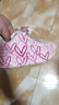 Skechers斯凱奇童鞋女童時(shí)尚休閑鞋板鞋女童粉色愛心大童運(yùn)動鞋314065L 曬單實(shí)拍圖
