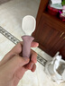 MODU'I輔食勺寶寶勺鉑金硅膠叉勺套裝短柄訓練兒童勺子吃飯餐具6個(gè)月+ 曬單實(shí)拍圖