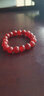 南瓜珠手串老南紅瑪瑙柿子紅棱男女款仿古瑪瑙玉髓手鏈 10mm 19顆珠 曬單實(shí)拍圖