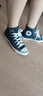 匡威（Converse）男女All Star系列 經(jīng)典帆布高幫休閑運(yùn)動鞋 102307 37.5碼US5碼 曬單實(shí)拍圖