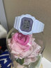 卡西歐（CASIO）【七夕禮物】手表女BABY-G獨(dú)角獸可愛甜酷小方塊兒童運(yùn)動(dòng)電子腕表 BGD-565SC-2PR甜美淺藍(lán) 曬單實(shí)拍圖