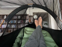 旅行家（TRAVELER）飛鷹吊床戶外露營防蚊防曬防雨離地樹帳野營吊床帳篷單雙人秋千 軍色(內(nèi)置充氣墊兜)+綠色充氣墊 吊床(270*140cm) 曬單實拍圖