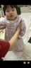 戴維貝拉（DAVE＆BELLA）連衣裙兒童秋裝女童裙子女寶寶公主裙嬰兒碎花幼兒秋季小童 玫瑰印花 100 cm（建議身高90-100cm） 曬單實(shí)拍圖