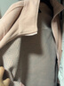 駱駝（CAMEL）沖鋒衣三合一女抓絨內膽可拆卸加絨加厚防風(fēng)防水 U1W1TR342 曬單實(shí)拍圖