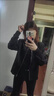 AEMAPE棒球服短外套女2025春秋新款立領寬松時尚氣質(zhì)顯瘦女裝 黑色(911)春秋款 M 95斤-105斤穿 曬單實拍圖