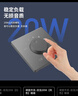 國際電工86型定壓調(diào)音開關(guān)音量控制器音響開關(guān)背景音樂控制器音量調(diào)節(jié)旋鈕 調(diào)音開關(guān)-定壓20W【灰色】暗裝 曬單實(shí)拍圖