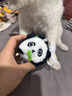 樂(lè)吉兒會(huì)搖尾巴的公仔小熊貓小貓咪毛絨公仔拉繩會(huì)動(dòng)的可愛(ài)寵物解壓玩具生日禮物 【拉竹子搖尾巴】大眼熊貓 部分尾巴可搖/吐泡/下單即送鈴鐺 曬單實(shí)拍圖