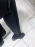 Clarks其樂(lè )純臻系列女鞋秋冬長(cháng)筒靴舒適時(shí)裝靴騎士靴瘦瘦靴長(cháng)靴 黑色 261435404 38 曬單實(shí)拍圖