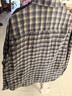 佐丹奴美式風(fēng)格子襯衫女秋冬新款純棉法蘭絨寬松長(cháng)袖襯衫05345876 曬單實(shí)拍圖
