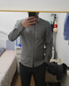 POWO長袖襯衫男裝灰色衣服商務(wù)休閑韓版修身免燙純色青年男士襯衣秋季 灰色 40 碼（適合120-135斤） 曬單實(shí)拍圖