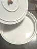 泥印陶瓷茶盤圓形功夫壺承干泡盤日式儲水式托盤茶具陶瓷茶承茶道零配 D13-80E2 柿子陶瓷干泡圓盤 曬單實拍圖