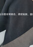杉沓 圍脖套冬季雙層加厚保暖奧利絨脖套 戶(hù)外時(shí)尚男女拼色套頭圍脖 拼接圍脖 黑+深咖 曬單實(shí)拍圖