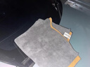 簡約妮卡洗車毛巾擦車布專用吸水汽車內(nèi)飾車內(nèi)麂皮鹿皮抹布不掉毛雙面加d1 橙灰雙面 共2條30*40cm 曬單實(shí)拍圖