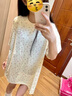 莜仙格刺繡貓咪寬松T恤女夏季甜妹小碎花休閑韓系可愛印花短袖上衣潮ins 奶杏色 M 86-105斤 曬單實(shí)拍圖