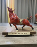 開(kāi)業(yè)擺件純黃銅金錢(qián)牛招財家居定制領(lǐng)導辦公室桌酒柜裝飾品禮品 金錢(qián)牛大號【紅色】 曬單實(shí)拍圖