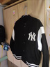 MLB外套男女情侶學(xué)院風(fēng)運動(dòng)夾克休閑寬松棒球服3AJPV0934-50BKS-M 曬單實(shí)拍圖