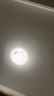 雷士照明（NVC）led吸頂燈水晶臥室燈燈具簡(jiǎn)約現(xiàn)代輕奢風(fēng)客廳碧月滿天星 【碧月方】48瓦48.5cm三色 曬單實(shí)拍圖