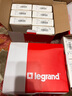 羅格朗（LEGRAND）開(kāi)關(guān)插座電工電料逸景深砂銀灰色86型面板墻面暗裝插座 壁腳指示燈 弱電類(lèi) 曬單實(shí)拍圖