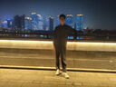 馬克華菲【舒適微彈】易打理休閑褲男25春季新款百搭基礎純色通勤直筒長(cháng)褲 001黑色（經(jīng)典直筒） L （高170-175重65-70） 曬單實(shí)拍圖