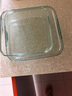 怡萬家（iwaki）飯盒微波爐保鮮盒玻璃便當盒餐盒玻璃碗廚房冰箱收納碗 【清新綠-超大容量】方形1200ml 曬單實拍圖
