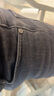 Teenie Weenie小熊男裝簡(jiǎn)約風(fēng)牛仔褲冬季時(shí)尚休閑潮流直筒褲 淺灰色 XL 180 曬單實(shí)拍圖