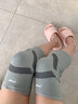李寧運動(dòng)護膝保暖【2只裝】關(guān)節冷炎老寒腿中老年人護膝蓋關(guān)節保護套 灰色L碼建議體重111-140斤 曬單實(shí)拍圖