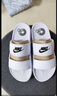 耐克NIKE外穿女拖鞋一字OFFCOURT DUO SLIDE拖鞋DC0496-100白36.5 曬單實(shí)拍圖