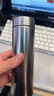 Panna雙層純鈦保溫杯新款便攜隨行迷你泡茶杯帶濾網(wǎng)小容量送禮物水杯子 鈦銀300ml【雙層鈦+濾網(wǎng)】彩盒裝 曬單實(shí)拍圖