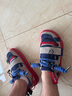 OETZI冰人奧茲 男鞋丑萌機能風(fēng)板鞋情侶低幫厚底大頭休閑潮鞋 米色/紅色/藍色T22340214 44 曬單實(shí)拍圖