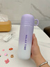 慕馨（moosen）保溫杯女士學(xué)生水杯316不銹鋼茶杯便攜 丁香紫-500ml-杯刷-3D貼 曬單實(shí)拍圖