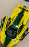 翊玄玩具 合金汽车玩具车模兰博基尼跑车布加迪仿真车模型男孩儿童玩具 迈凯伦P1 GTR 黄色 实拍图