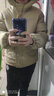 皮爾卡丹小個(gè)子羽絨棉服女短款2023新款加厚韓版寬松連帽面包棉服冬短外套 卡其色 S 建議90-115斤 曬單實(shí)拍圖