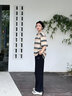 NEPA耐葩2024春夏新品戶外女士運(yùn)動(dòng)休閑褲舒適闊腿衛(wèi)褲長(zhǎng)褲7K21663 黑色C01 165/68A(070) 曬單實(shí)拍圖