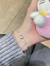 正港（ZGO）hellokitty手鏈女生純銀三麗鷗精致手鐲七夕情人節(jié)禮物送女友閨蜜 6029凱蒂貓-櫻花【金粉禮盒】 曬單實拍圖