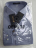 爱登堡Edenbo长袖衬衫男纯棉商务休闲免烫衬衣纯灰色175/96A(41) 实拍图