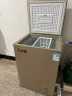 志高（CHIGO）小冰柜家用冷冻小型一级节能省电迷你卧式冷藏保鲜储母乳冷柜 微霜制冷-118L金-单温单门 实拍图