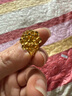 千影黃金戒指9999足金女款結(jié)婚飾品真金指環(huán)花朵花頭素金送媽媽按克重 重約4.06-4.2g(含工費(fèi)20) 曬單實(shí)拍圖