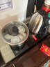 吉谷（K·KOU）全自動(dòng)燒水壺雙底部上水涌泉式電熱水壺 茶臺茶桌嵌入式智能變頻恒溫電茶爐37*20cm 1.2L TC008不銹鋼 37×20CM 曬單實(shí)拍圖