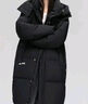 雅鹿羽絨服女中長(cháng)款2025新款冬季保暖韓版時(shí)尚休閑連帽外套女 曬單實(shí)拍圖