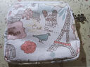 聚可愛(ài)衛生巾收納包少女心大容量便攜隨身衛生棉月事小包姨媽巾的袋子 浪漫巴黎 曬單實(shí)拍圖