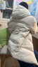 李寧童裝兒童羽絨服男女小大童85%鴨絨休閑印花保暖外套175YYMU101-4 曬單實拍圖