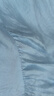 熙世界sllsky萊賽爾天絲無袖連衣裙夏季新款氣質(zhì)圓領(lǐng)法式度假藍(lán)色裙子 晴天藍(lán) S 曬單實(shí)拍圖