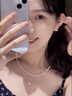 紀羽悠淡水貝珠項鏈女2024新款情人節(jié)輕奢生日禮物小眾設計鎖骨鏈 高跟鞋淡水貝珠項鏈色 曬單實拍圖