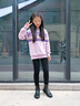 浪莎兒童保暖連褲襪女童秋冬季加絨加厚打底褲中大童學(xué)生舞蹈襪 黑色 曬單實拍圖