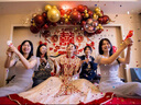 枝己秀禾服新娘婚紗2025新款情侶結婚中式禮服古裝嫁衣敬酒服鳳冠霞帔 231109（僅女裝） M 曬單實拍圖