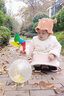 戴維貝拉（DAVE＆BELLA）女童夾棉連衣裙國風(fēng)兒童漢服裙子冬裝童裙保暖寶寶衣服公主裙 粉色【現(xiàn)貨】 110 cm（建議身高100-110cm） 曬單實(shí)拍圖